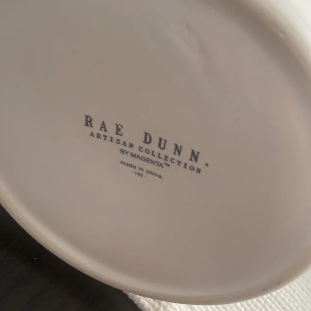 Rae Dunn Ceramic Watering Can WELCOME Vase Décor